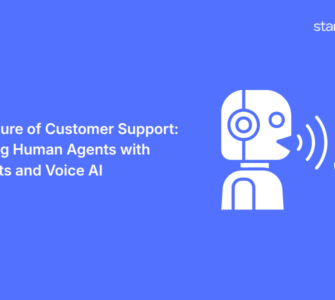 Discover how AI in customer support blends chatbots, voice AI, and human agents to deliver faster, smarter, and personalized service.